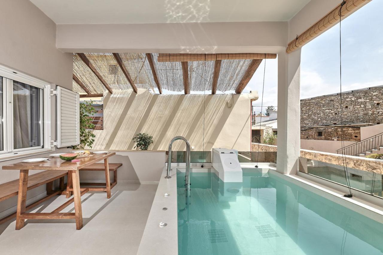 2 Bedroom Villa With Heated Swimming Pool-Spa Whirlpool-Bbq! Melidhónion Eksteriør bilde