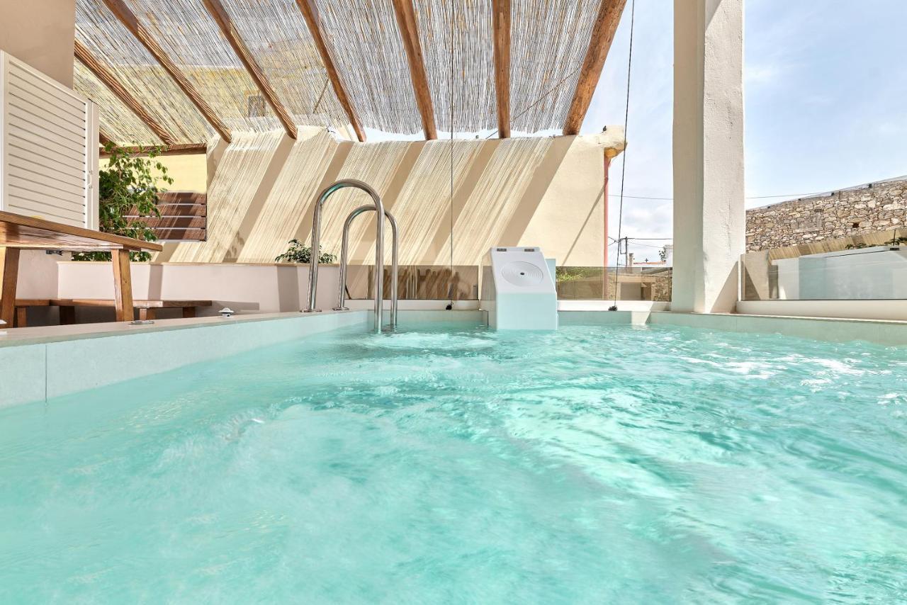 2 Bedroom Villa With Heated Swimming Pool-Spa Whirlpool-Bbq! Melidhónion Eksteriør bilde